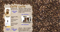 Desktop Screenshot of caffelatte.com