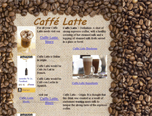 Tablet Screenshot of caffelatte.com